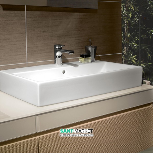 Раковина для ванной накладная Villeroy&Boch коллекция Memento белая 5133A501