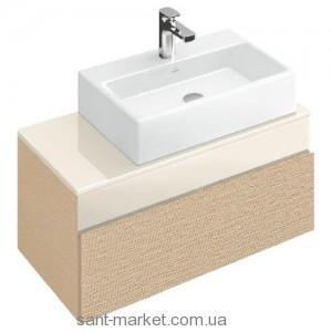 Тумба під раковину Villeroy & Boch Memento підвісна права 80.6x46x37 коричнева C779R0FC