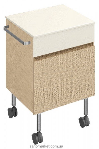 Villeroy&Boch Memento тумба на роликах  петли слева 450 x 585 x 415 C26800FC