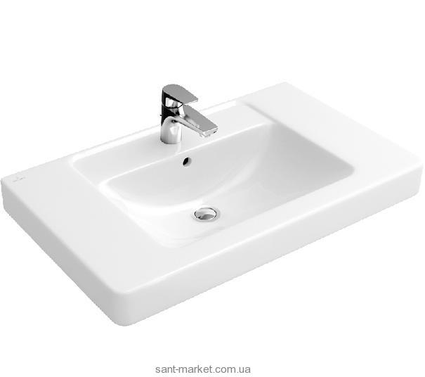 Раковина для ванной на тумбу Villeroy&Boch коллекция Omnia Architectura белая 61161001