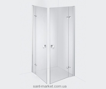 Душевая дверь в нишу Kludi ESPRIT стеклянная распашная 100х200 56T1099L 