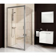 Душові двері в нішу Ravak Blix BLDP2 скляна розсувна 110х190 0PPD0C00Z1