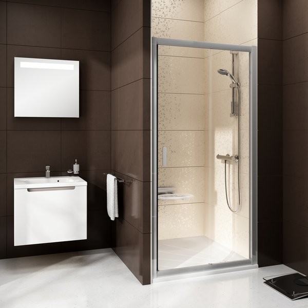 Душевая дверь в нишу Ravak Blix BLDP2 стеклянная раздвижная 100х190 0PLA0100Z1