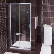 Душові двері в нішу Ravak Blix BLDP2 скляна розсувна 100х190 0PLA0U00Z1