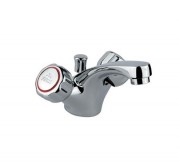 Змішувач для раковини двухвентильний з донним клапаном Fiore Astro хром 14012401