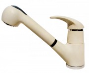 Змішувач для кухні з висувною лійкою Fiore Nexus змішувач бежевий 43EC4010