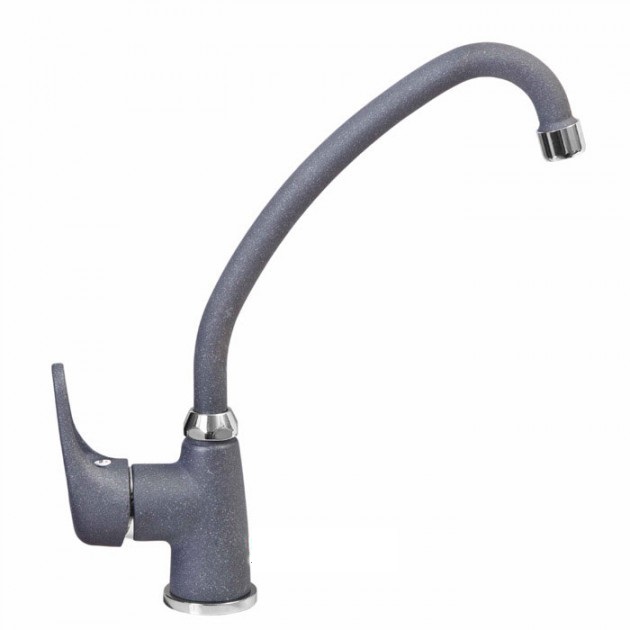 Смеситель для кухни Fiore Mistral однорычажный серый гранит 42GG4660