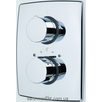 Смеситель с термостатом скрытый (встраиваемый) Oras коллекция Cubista хром 2887