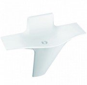 Раковина для ванной Marmorin Atami 100х38,7 см литой камень белый 465 100 020 xx x