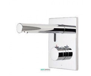 Змішувач для раковини електронний настінний сенсорний з термостатом Oras Electra хром 6257C