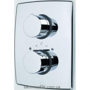Смеситель с термостатом скрытый (встраиваемый) Oras коллекция Cubista хром 2887