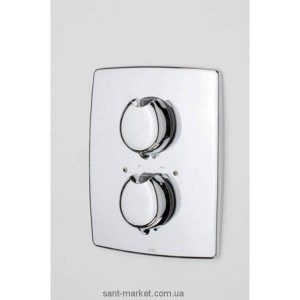 Змішувач з термостатом прихований (вбудований) Oras колекція Optima хром 7187