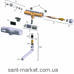 Oras Bодный фильтр c уплотнением 178375V