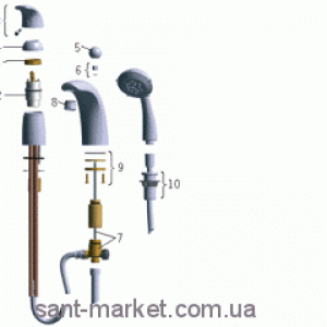 Oras Гайка переключателя 209711V