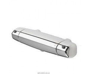 Смеситель для душа настенный двухвентильный с термостатом Oras коллекция Optima хром 7160