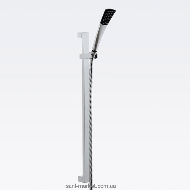 Душевой гарнитур со штангой Svedbergs коллекция Square хром 99011