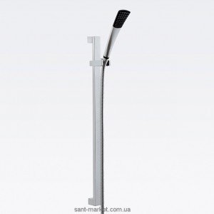 Душевой гарнитур со штангой Svedbergs коллекция Square хром 99011