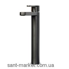 Змішувач для раковини одноважеля високий TREEMME колекція Klab хром / чорний 2718NC