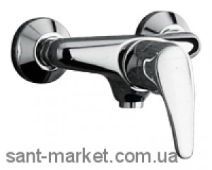 Смеситель для душа настенный однорычажный Tres коллекция Pol-Tres хром 17416706