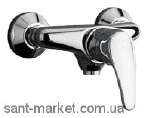 Смеситель для душа настенный однорычажный Tres коллекция Pol-Tres хром 17416706