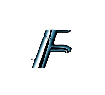 Смеситель для раковины однорычажный с донным клапаном Hansgrohe коллекция Sportive 2 хром 14040000