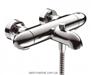 Смеситель с термостатом двухвентильный Hansgrohe коллекция Ecomax хром 13354000