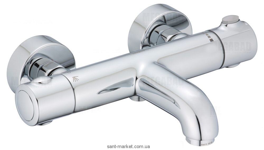 Смеситель с термостатом двухвентильный Hansgrohe коллекция Ecostat 1001 SL хром 13242000