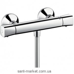 Змішувач для душу настінний двухвентильний з термостатом HANSGROHE Ecostat Universal хром 13122000
