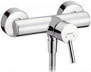 Смеситель для душа настенный однорычажный Hansgrohe коллекция Fina хром 15116000