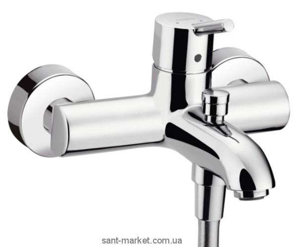 Смеситель однорычажный для ванны с коротким изливом Hansgrohe коллекция Fina хром 15114000