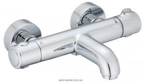 Смеситель с термостатом двухвентильный Hansgrohe коллекция Ecostat 1001 SL хром 13242000