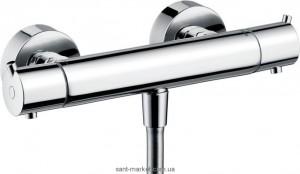 Смеситель для душа настенный двухвентильный с термостатом Hansgrohe Metris Puro хром 13232000