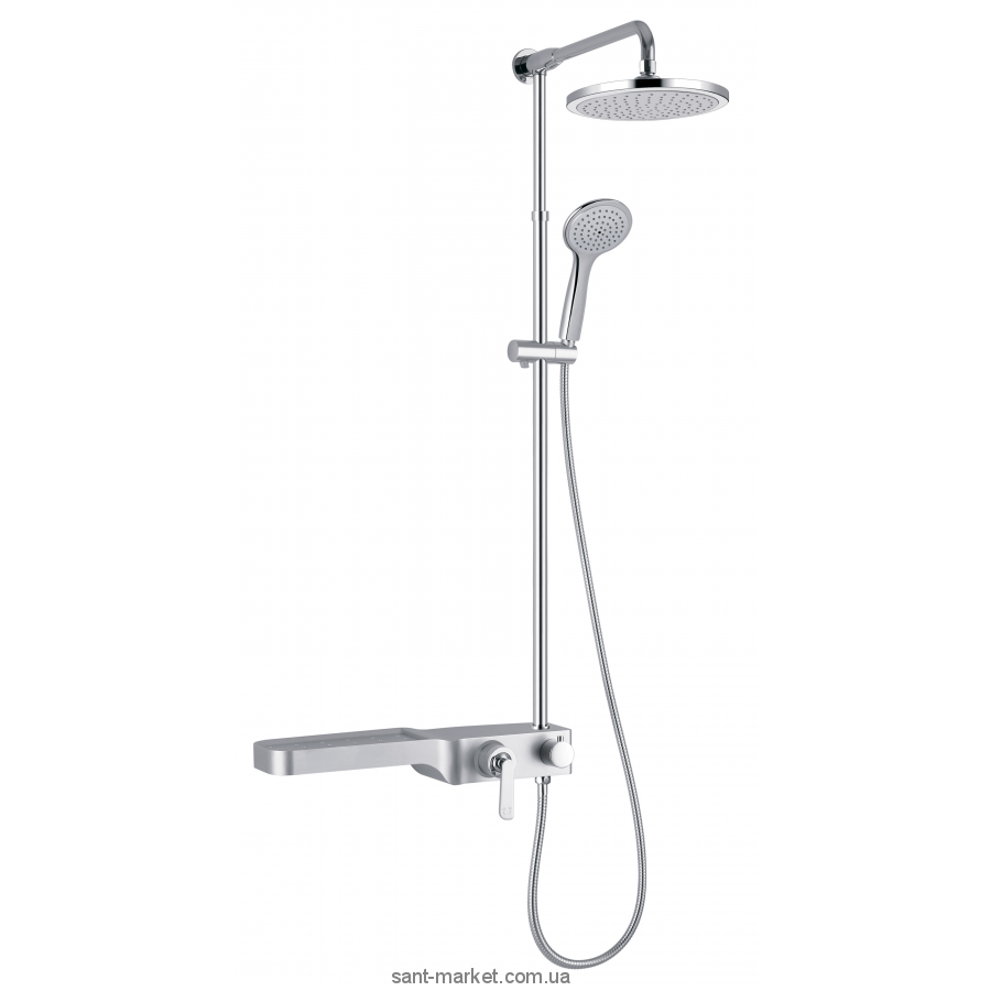 Q-tap Душевая панель 1104 SIL 