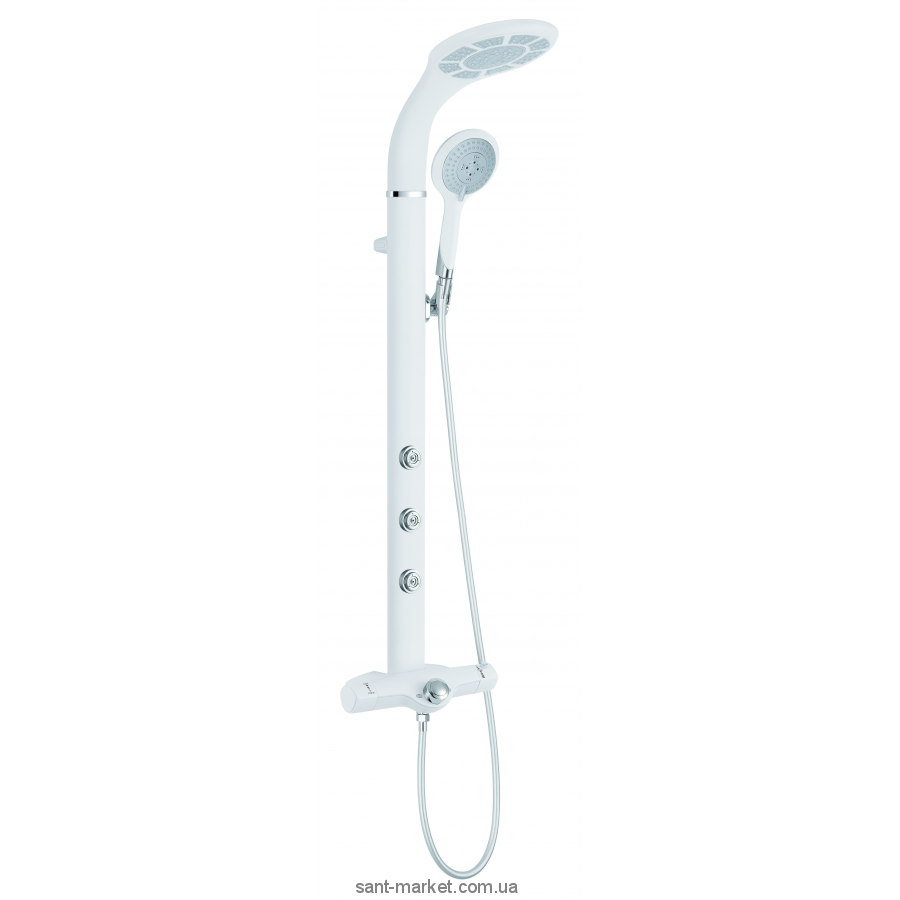Q-Tap Душова панель 1107 WHI