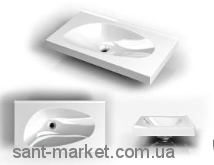 Раковина для ванной на тумбу Буль-Буль коллекция Titania белая 2307101