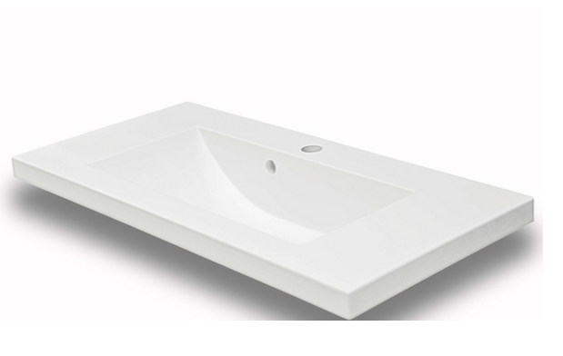 Раковина для ванной встраиваемая Буль-Буль коллекция Jody белая 1605101