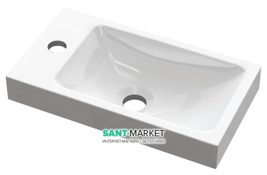 Раковина для ванної вбудована Буль-Буль колекція Ida білий 1704101