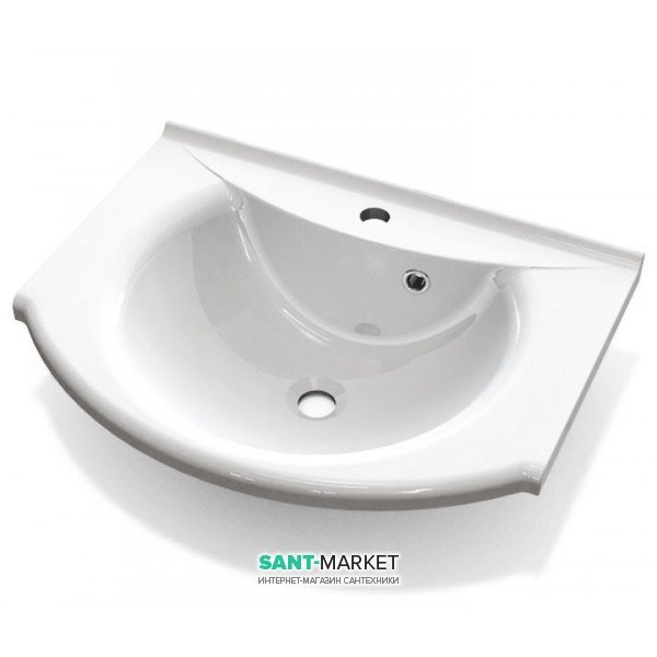 Раковина для ванної підвісна Буль-Буль колекція Anna біла 1506101