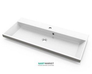 Раковина для ванной встраиваемая Буль-Буль коллекция Laurine белая 1999101