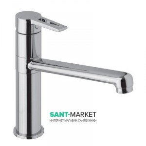 Змішувач для раковини одноважеля Alpi SPA колекція E-city хром ECI61282