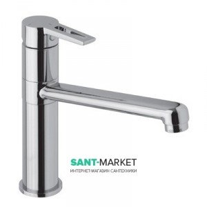 Змішувач для раковини одноважеля Alpi SPA колекція E-city хром ECI61282