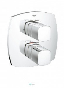 Смеситель с термостатом скрытый (встраиваемый) Grohe коллекция Grandera хром 19937000