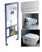 Унітаз Villeroy & Boch Omnia Architectura Directflush 5684HR01 + Сидіння + Інсталяція ViConnect 92246100 + Кнопка змиву 92249061
