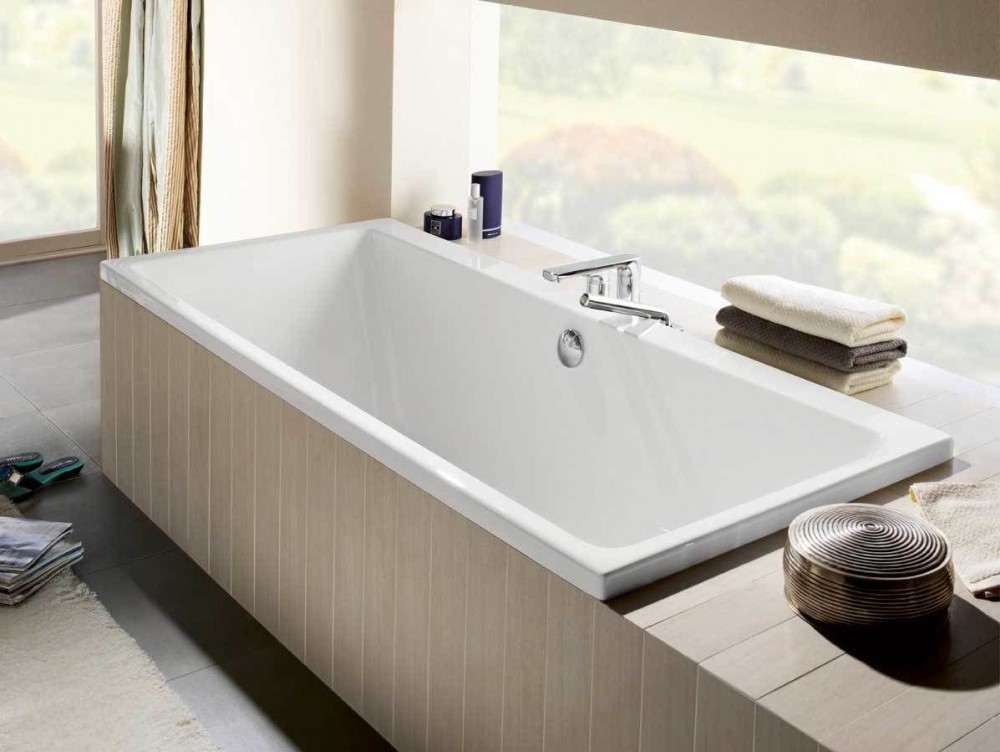 Ванна акрилова прямокутна Villeroy & Boch колекція Subway 180x80х48 UBA180SUB2V-01