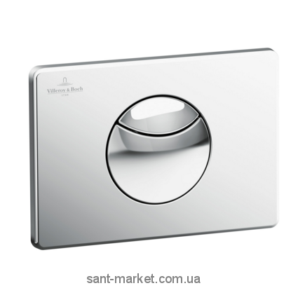 Villeroy&Boch ViConnect Е100 Клавиша смыва хром 92248561