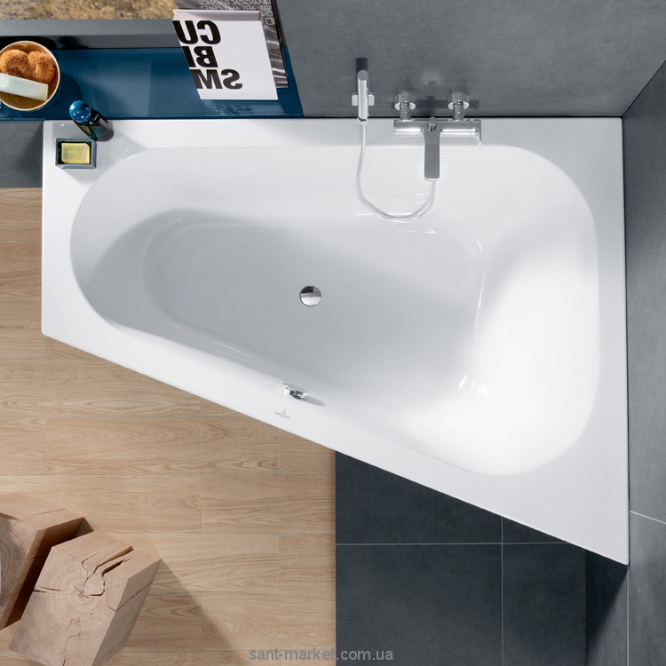 Ванна акрилова Villeroy & Boch колекція Loop & Friends 175x135х44 R UBA175LFO9REV-01