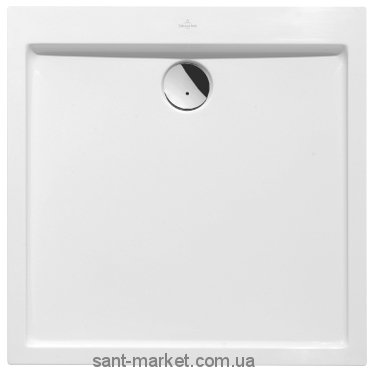 Душовий піддон акриловий квадратний Villeroy & Boch Subway 90x90х3.5 білий UDA0935SUB1V-01