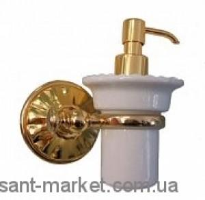 ALL.PE Margherita Дозатор для рідкого мила золото-білий ORBI MG108