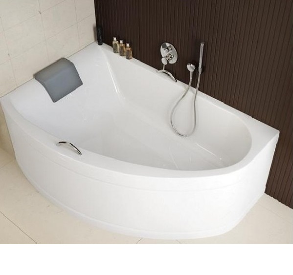 Ванна акриловая угловая Kolo коллекция Mirra 170х110х42 L XWA3371001 + подголовник