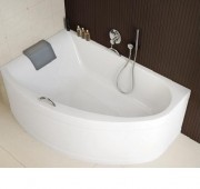 Ванна акрилова кутова Kolo колекція Mirra 170х110х42 L XWA3371001 + підголовник